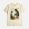 Vintage Godzilla & Gigan Titan Of Terror Natural Tee Hoodie, Sweatshirt | ZylaModa.com (Image 1)