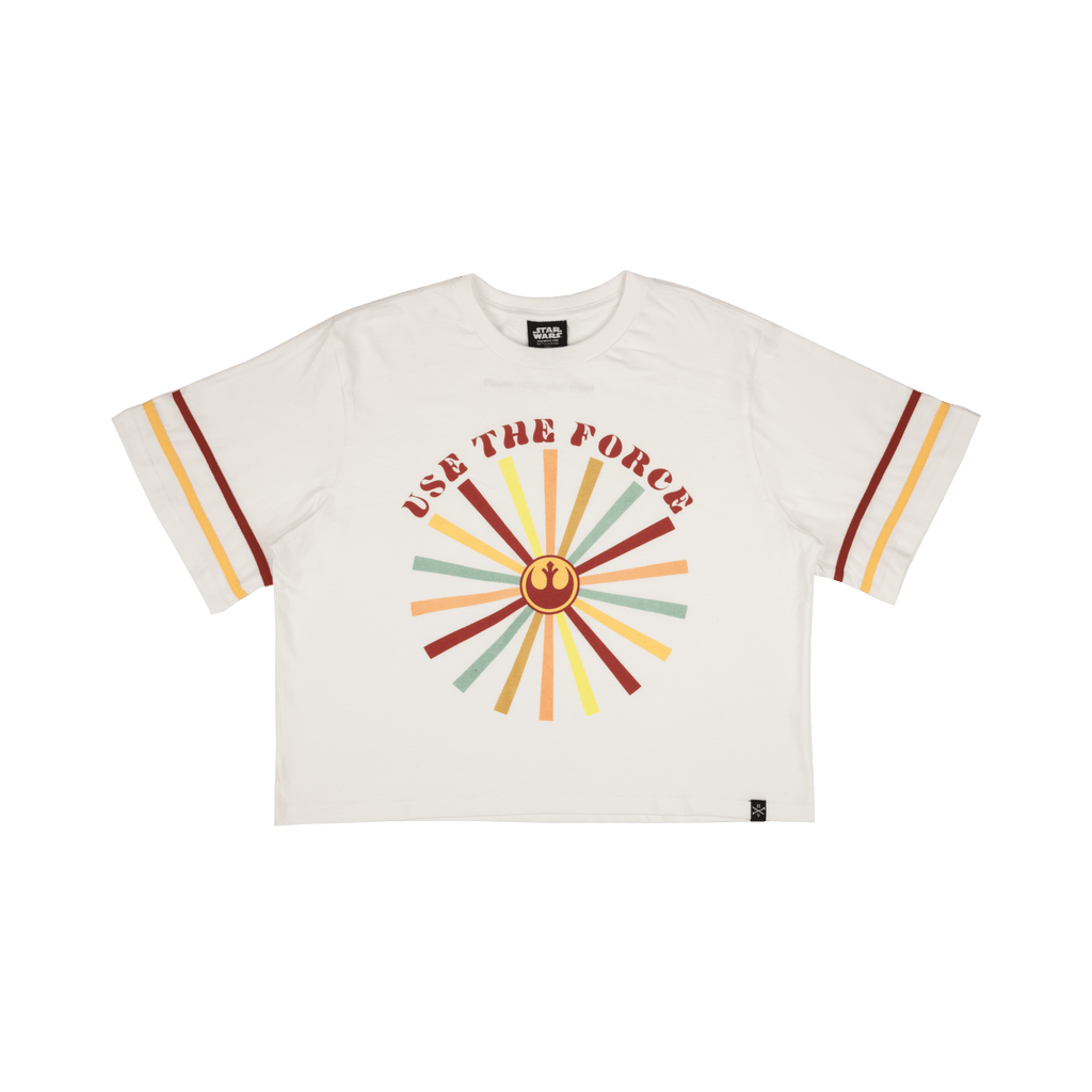 Use The Force Cropped Tee Hoodie, Sweatshirt | ZylaModa.com (Image 1)