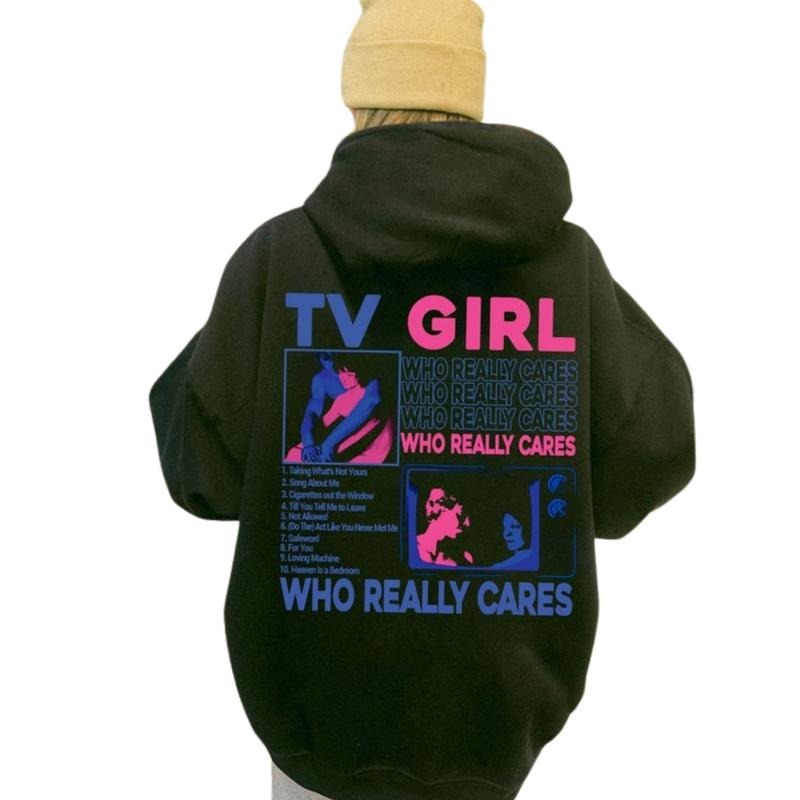 TV Girl Shirt, TV Girl Who Really Cares Sweatshirt, TVGirl Artist Hoodie, Music Shirts, trending shirt | ZylaModa.com
