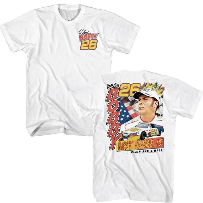 Talladega Nights Ricky Bobby 26 T-Shirt Racing Tshirt Hoodie, Sweatshirt | ZylaModa.com