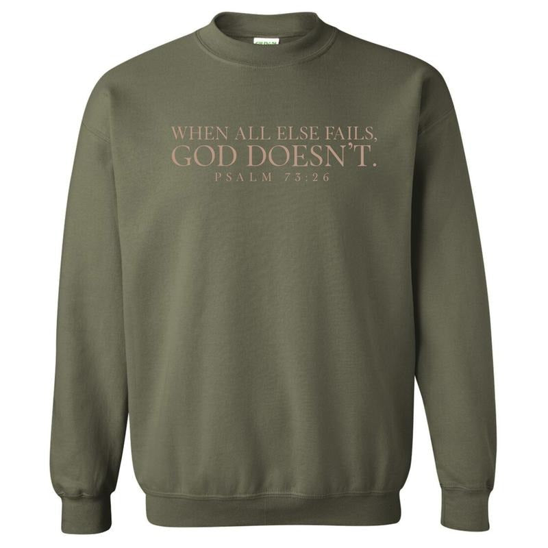 Tan Psalm 73 Sweatshirt 'NLB' T-Shirts, Hoodie | ZylaModa.com