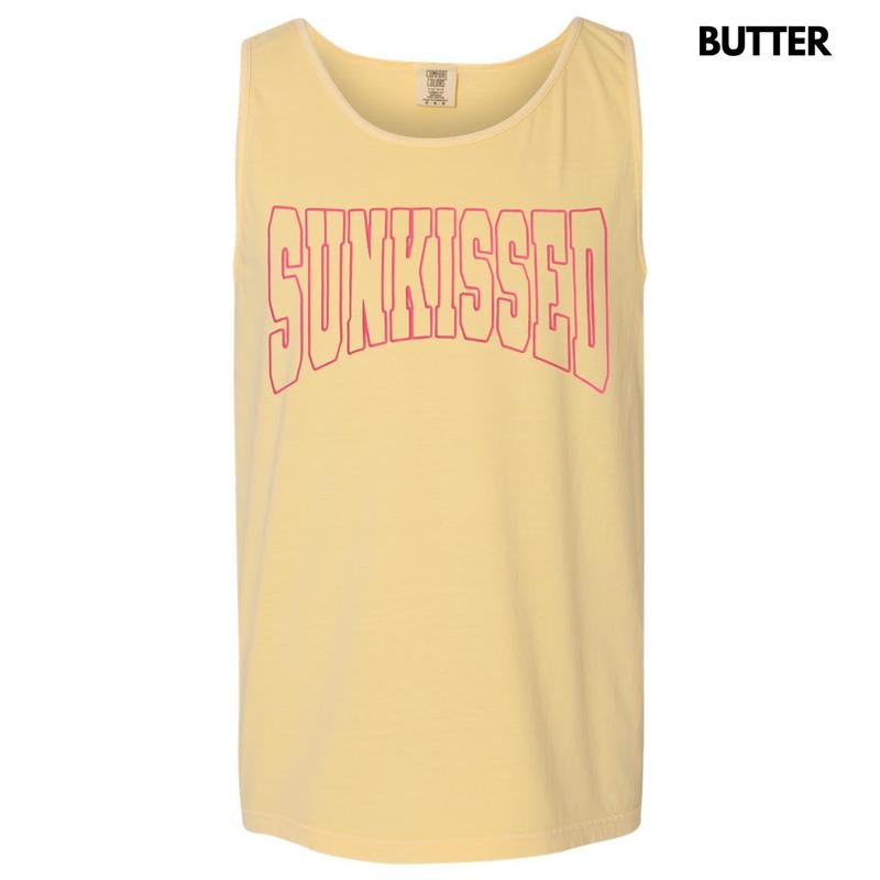 Tank Top - Bubblegum Sunkissed Puff Comfort Colors Tank Top T-Shirts, Hoodie, Sweatshirt | ZylaModa.com