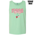 Tank Top - Nana Strawberry Coquette Comfort Colors Tank Top 'NLB' T-Shirts, Hoodie, Sweatshirt | ZylaModa.com