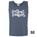 Tank Top - Script Football Season Comfort Colors Tank Top 'NLB' T-Shirts, Hoodie, Sweatshirt | ZylaModa.com