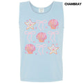 Tank Top - Shells & Stars Bow Collage Comfort Colors Tank Top 'NLB' T-Shirts, Hoodie, Sweatshirt | ZylaModa.com