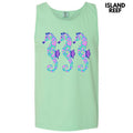 Tank Top - Triple Seahorse Comfort Colors Tank Top 'NLB' T-Shirts, Hoodie, Sweatshirt | ZylaModa.com