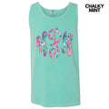 Tank Top -Tropical Monogram Comfort Colors Tank Top 'NLB' T-Shirts, Hoodie, Sweatshirt | ZylaModa.com