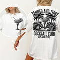 Tanned and Tipsy , Summer , Beach , Retro Summer , Summer Shirt Sublimation, Summer aesthetic Hoodie, Sweatshirt