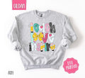 Teach Love Inspire Sweatshirt, Cute Teacher Sweater, Trendy Bow Crewneck, Gift for Her T-Shirts, Hoodie | ZylaModa.com
