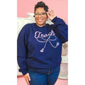 Teach Rope Bow Sweatshirt T-Shirts, Hoodie | ZylaModa.com