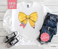 Teacher Pencil Bow Sweatshirt, Teach Crewneck, Gift for Teacher, Womens Sweatshirt T-Shirts, Hoodie | ZylaModa.com