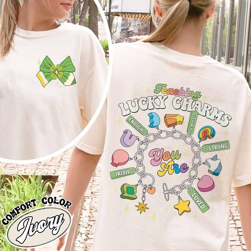 Teaching Lucky Charms Shirt,My Class Is Full Of Lucky Charms Teacher T-shirt,Lucky Teacher Shirt,Lucky Charms Teacher...