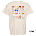 Team Of Bows Collage Comfort Colors T-Shirt 'NLB' Hoodie, Sweatshirt | ZylaModa.com