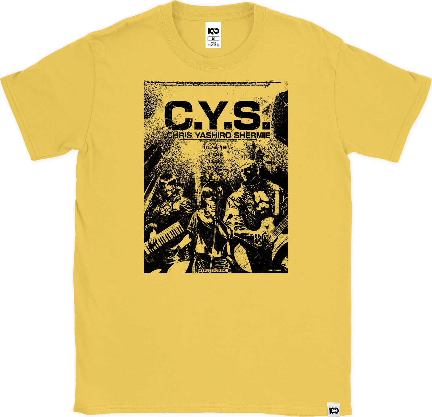 THE KING OF FIGHTERS - 'Team C.Y.S. Flyer' T-Shirt - Yellow Hoodie, Sweatshirt | ZylaModa.com (Image 3)