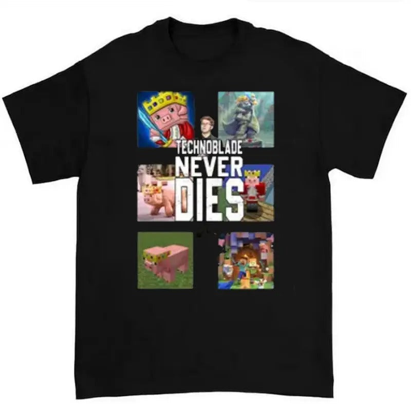 Technoblade Never Dies Shirt Perfect for Game Fans Hoodie, Sweatshirt | ZylaModa.com