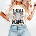 Tee Ball Mom Essential Tshirt, Unisex cotton Tshirt for Mom, Happy Mother day Hoodie, Sweatshirt | ZylaModa.com