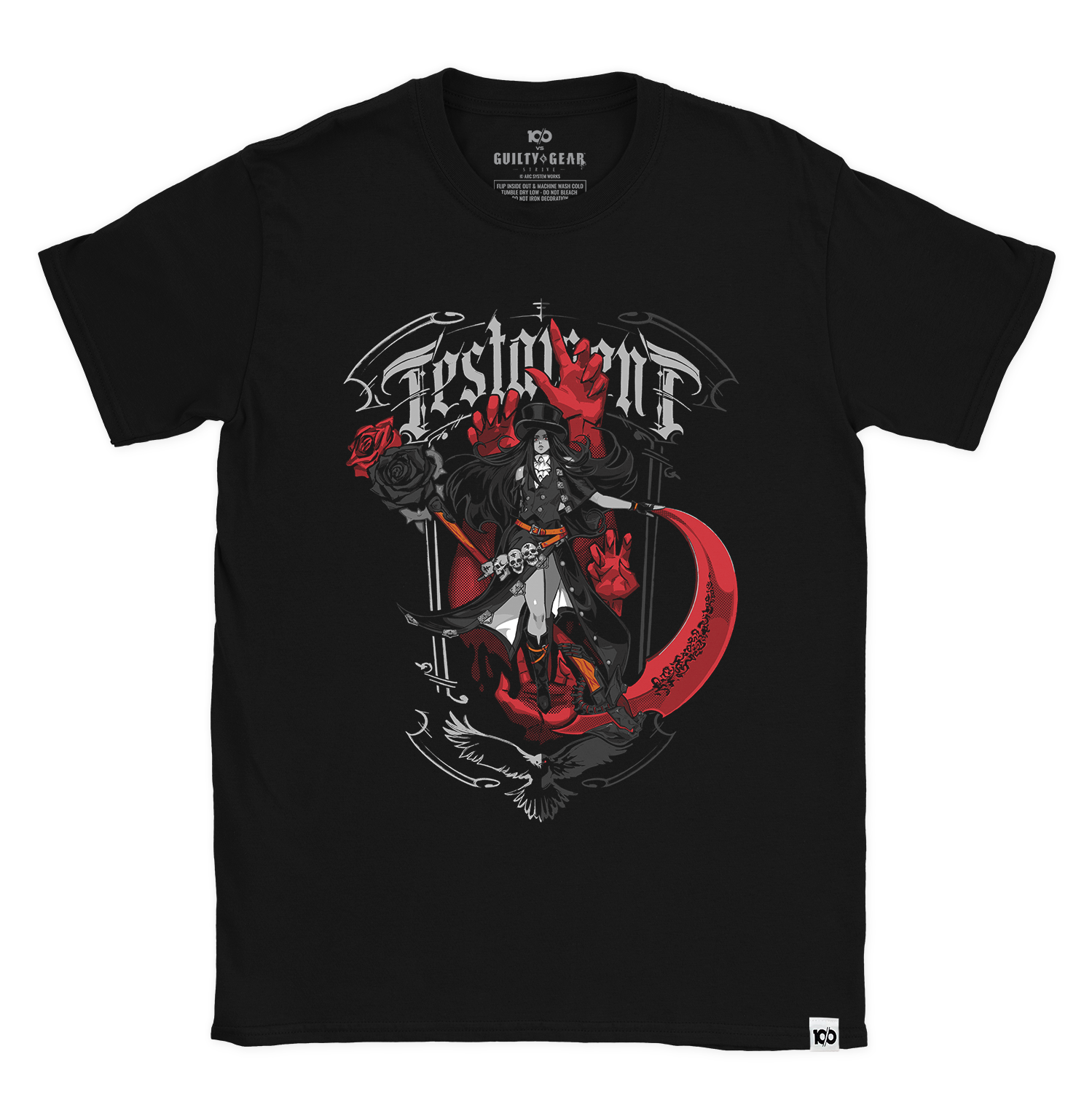 GUILTY GEAR - 'Testament' T-Shirt - Black Hoodie, Sweatshirt | ZylaModa.com