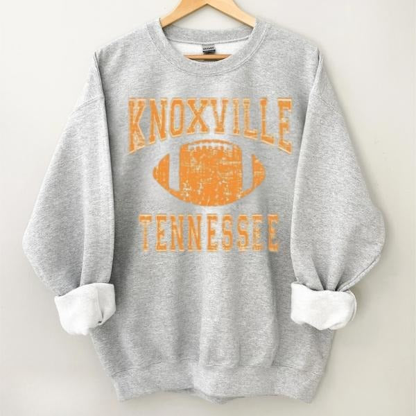 Tennessee Football Shirt, Game Day Outfit, Vintage Style Tennessee T-Shirt Hoodie, Sweatshirt | ZylaModa.com