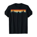 Tent Tree Sunset Vintage Nature Camping Men's T-shirt -100% cotton Made in USA Hoodie, Sweatshirt | ZylaModa.com