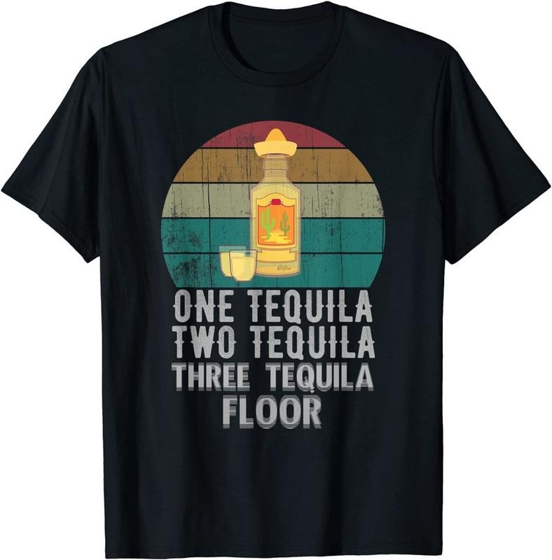 Tequila Meme Shirt One Tequila Two Tequila Three Tequila Floor  T-shirt, sweater and Hoodie Sweatshirt | ZylaModa.com