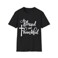 Thanksgiving Shirts for Women Thankful and Blessed T-Shirt, Menswear Top, Womenswear Top Hoodie, Sweatshirt | ZylaModa.com