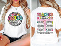The Back To School Tour Shirt, Retro Teacher Tour Shirt, ABCD Teacher Shirts, First Day Of School Teacher Shirt, Teacher...