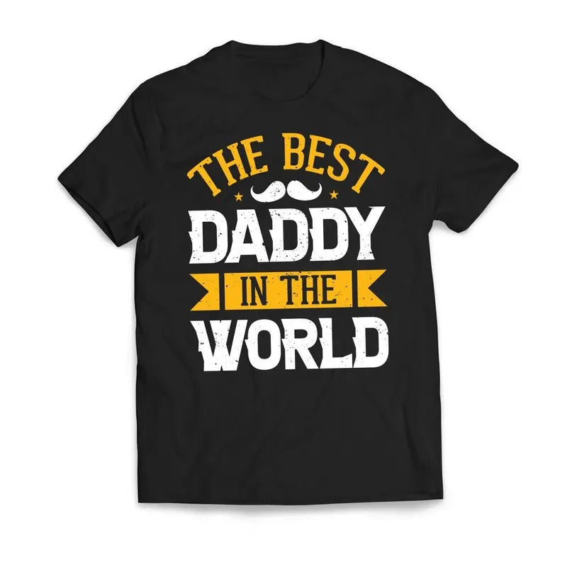 The Best DADDY In The World Father's Day Men's T-Shirt Casual Classic Hoodie, Sweatshirt | ZylaModa.com