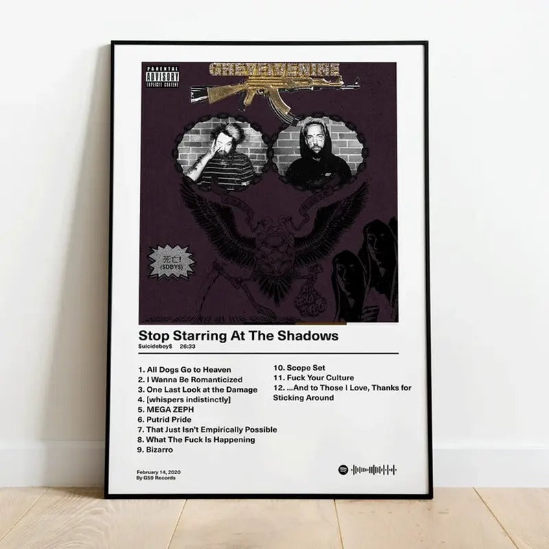 The Boys Album Cover Poster, Scrim And Ruby Album Print, G59 Gift, Rap Band Song Print More Option | Album Cover Poster |...