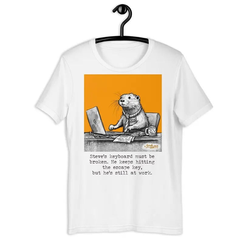 The Escape Key - Steve Unisex t-shirt, Gift For Her Hoodie, Sweatshirt | ZylaModa.com