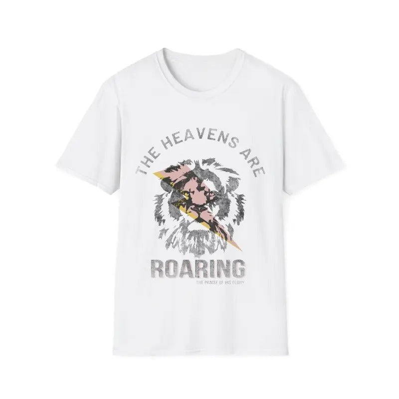 The Heaven Are Roaring, Bible Verse Christian, Catholic T-Shirt Hoodie, Sweatshirt | ZylaModa.com