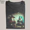 The Lord of the Rings Vintage Graphic Tee, Galdalf Miku T-Shirt, Movies Tee, Unisex Meme Cringe Funny Dumb Shirt,...