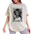 The Mom Tarot Card Shirt, Skeleton Mother Tee, Skull Mom Graphic Printed Tee, Tarot Card Mommy Skeleton Unhinged Shirt,...
