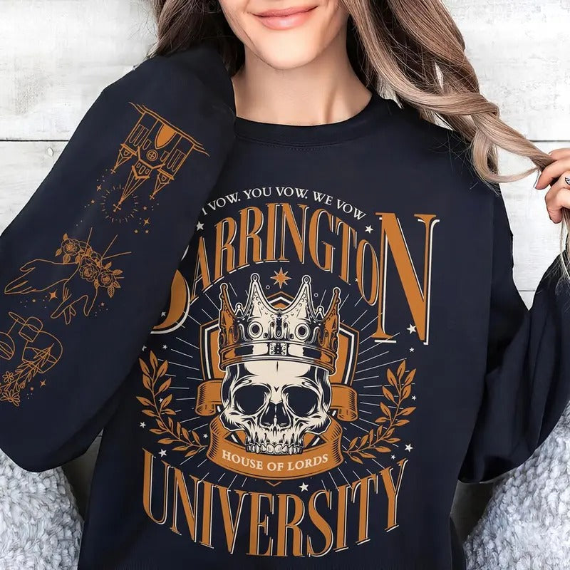 The Ritual Book Quote Hand Printed Sweatshirt, Dark Romance Novel Fan Gift, Shantel Tessier Inspired Hoodie, Spicy...