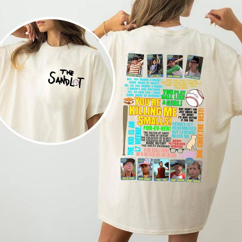 The Sandlot Shirt, Michael Squints Palledorous Tshirt, 90s The Sandlot Vintage Tshirt Hoodie, Sweatshirt | ZylaModa.com