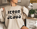 The Way The Truth The Life, Jesus Shirt. Christian Crewneck Sweatshirt, Religious Gifts, Jesus Is King, Christian Shirts,...
