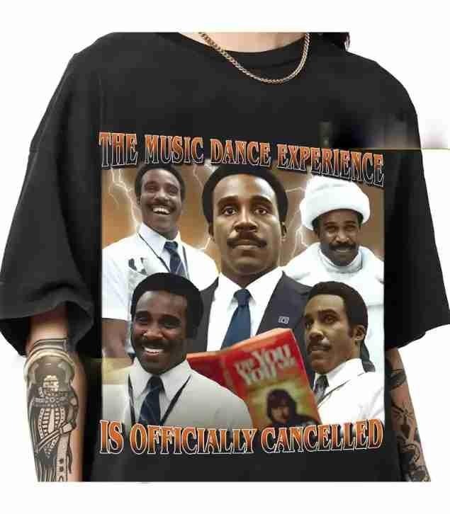 The music dance experience is officially canceled Mr. Milchick Severance retro 90s style vintage shirt Hoodie, Sweatshirt