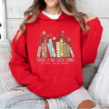 There Is No Such, Thing As Too Many Books, Bookish Sweater, Floral Books Sweatshirt, Gift for Librarian, Book Sweatshirt,...