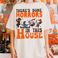 There's S0me Horrors In This House Shirt Four Horr0r Guys, Funny Horror Shirt, Halloween Shirt Hoodie, Sweatshirt