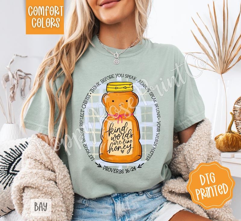 Think Before You Speak Shirt Comfort Colors, Trendy Religious Women's Tee, Gift for Her Hoodie, Sweatshirt | ZylaModa.com