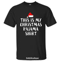 This Is My Christmas Pajama Shirt Funny Christmas T-Shirt, Trendy Christmas Season Graphic Design Unisex Cotton T-shirt...