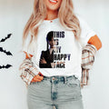 This Is My Happy Face Shirt, Wednesday Season 2Movie Shirt, Halloween SweatShirt Hoodie | ZylaModa.com