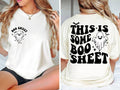 This Is Some Boo Sheet Trendy Funny Halloween Shirt Design Ghost Halloween Boo Trendy Shirt Design Instant Download...