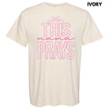 This Mama Prays Rosette Comfort Colors T-Shirt Hoodie, Sweatshirt | ZylaModa.com