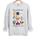 This is Halloween Everybody Make a Scene Crewneck Sweatshirt Hoodie Tshirt, Halloween 2024 Gifts | ZylaModa.com