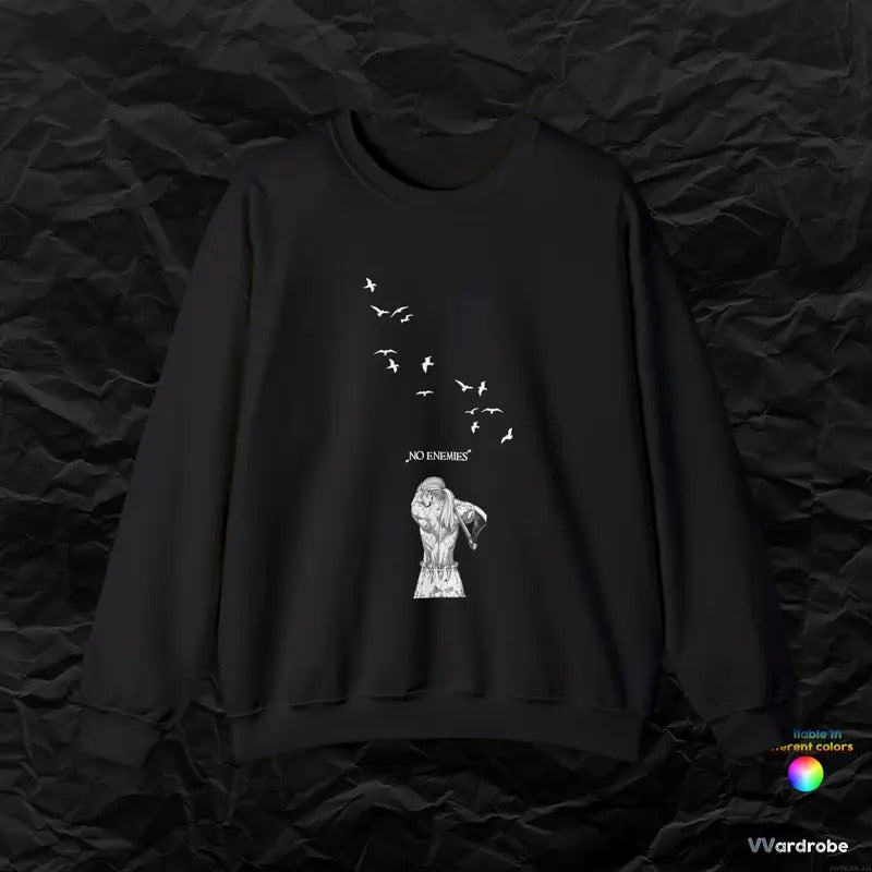 Thorfinn Saga Of Vinland Stunning Sweatshirt ''no Enemies'' T-Shirts, Hoodie | ZylaModa.com