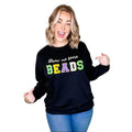 Throw Me Some Beads Ideal Chenille Sweatshirt T-Shirts, Hoodie | ZylaModa.com