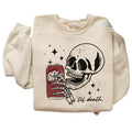 Till Death Dr. Pepper Sweatshirt, Skeleton Shirt, Cute Dr Pepper Tshirt, Skeleton drinking Dr.Pepper Hoodie | ZylaModa.com