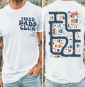 Tired Dads Club Racing for Dad 2 Sides Shirt, Toy Car Massage Tee, Funny Dad Gift, Father's Day Shirt, Gift For Dad...