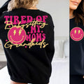 Tired of babysitting my moms grandkids ,funny sarcastic T-Shirts, Hoodie, Sweatshirt | ZylaModa.com