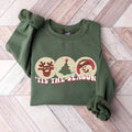 Tis The Season Christmas Sweatshirt, Christmas Tis The Season Shirt, Xmas Christmas Shirt, Cute Christmas Cookies...